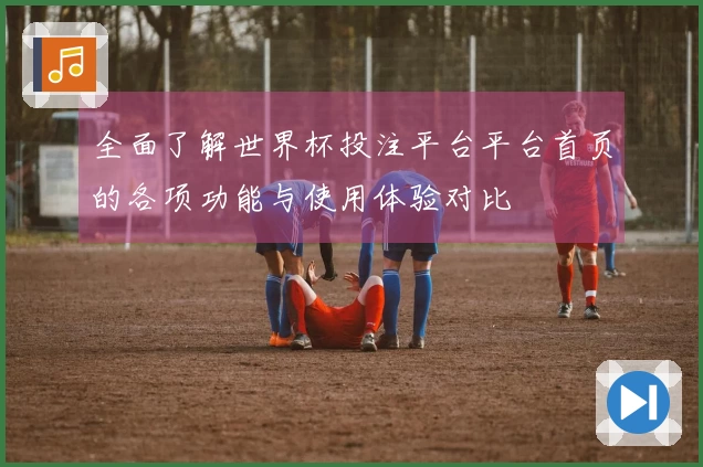全面了解世界杯投注平台平台首页的各项功能与使用体验对比