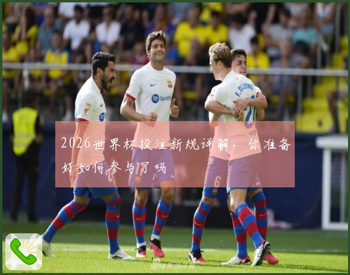 2026世界杯投注新规详解，你准备好如何参与了吗