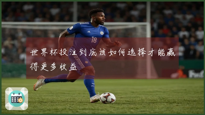 世界杯投注到底该如何选择才能赢得更多收益